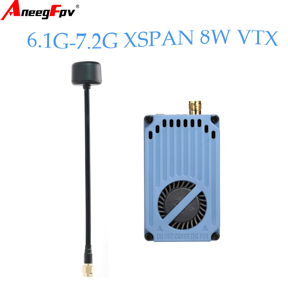 Fpv Antenna Receiver - RUSHFPV 6.1‑7.2G 8W X61728 VTX 비디오