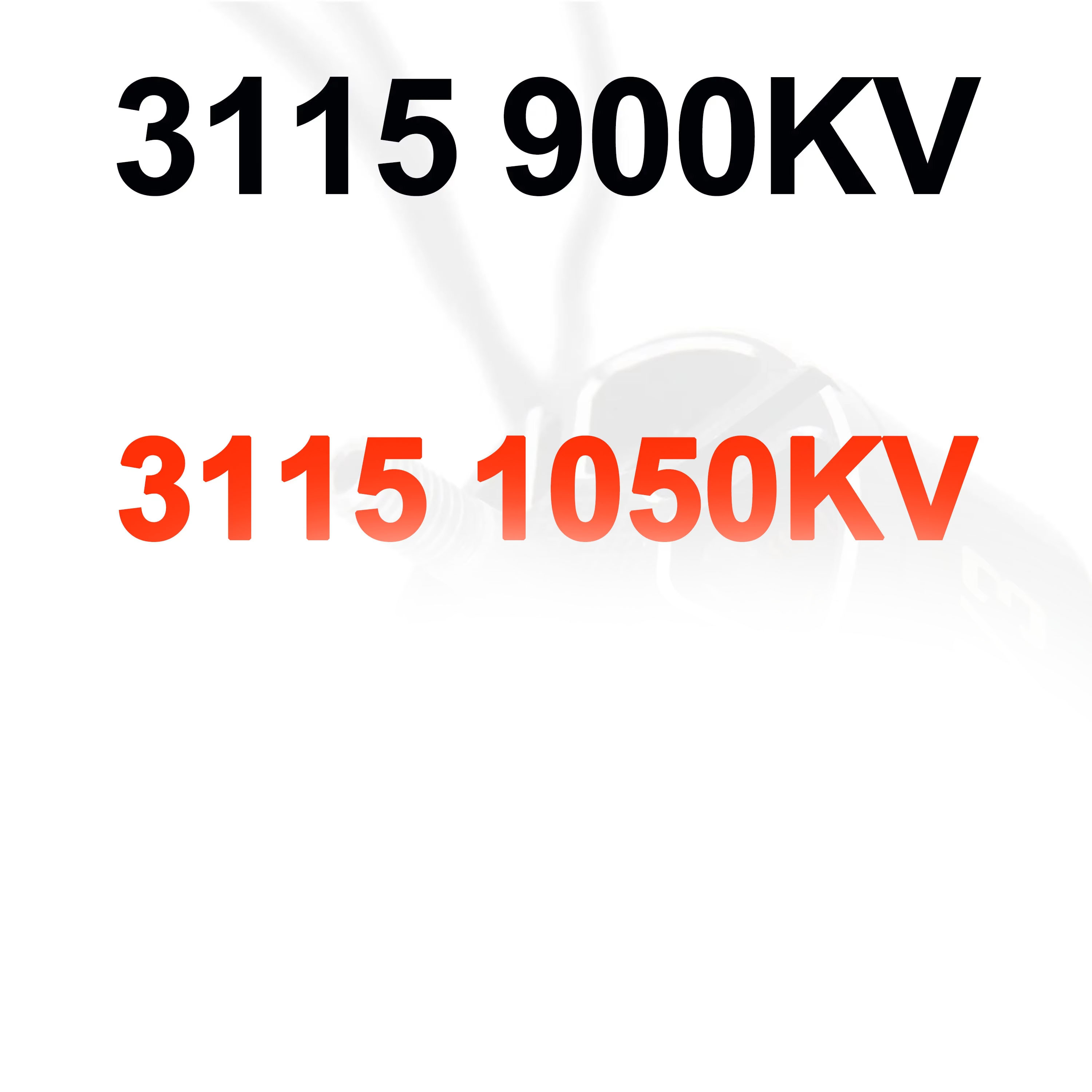 Quadcopter Frame - 1/2/4PCS 3115 900KV 1050KV 3-6S RC