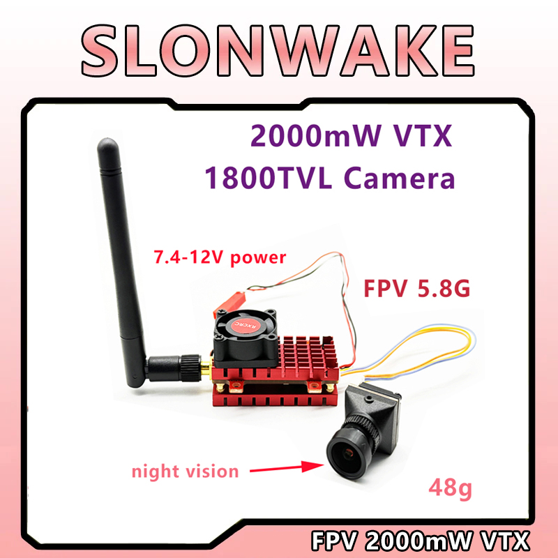 Quadcopter Frame - SLONWAKE 2W 2000mW 5.8G VTX 송신기