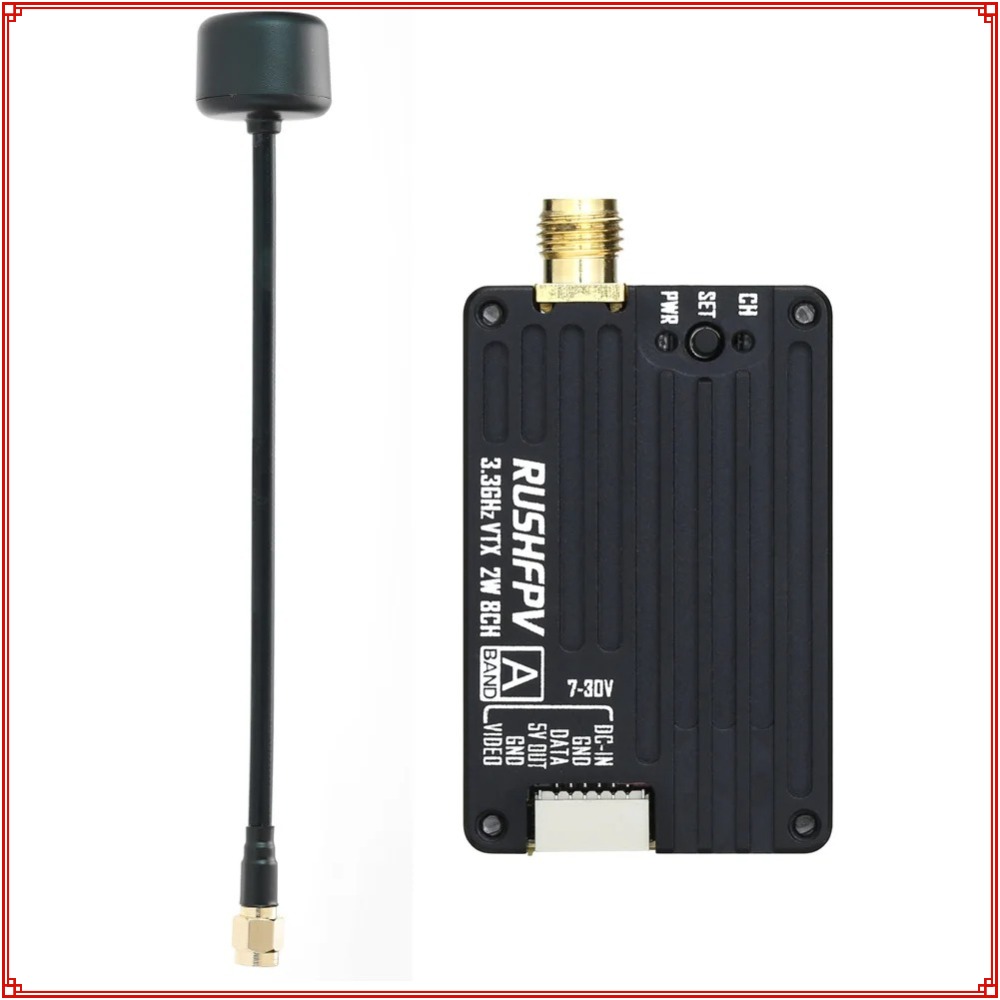 Fpv Antenna Receiver - 2026 신형 RUSHFPV 3.3G 2W VTX