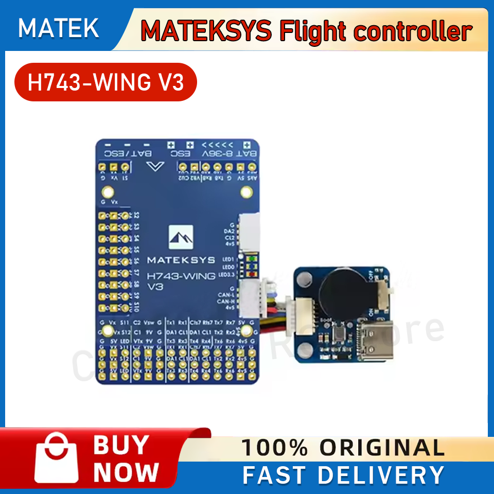 Flight Controller - MATEK MATEKSYS 비행 컨트롤러 H743-WING V3