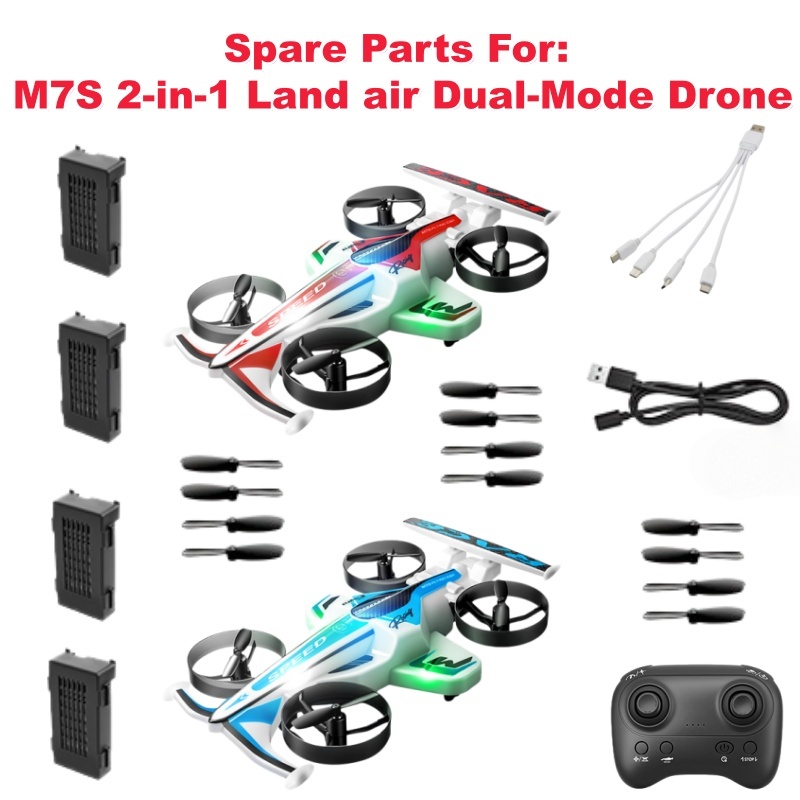 Rc Drone And Flying Car - M7S 랜드 에어 듀얼 모드 RC