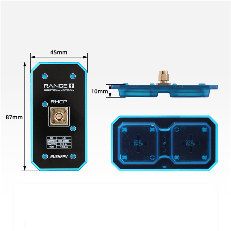 Fpv Antenna Receiver - 5.8GHz FPV 패치 안테나 장거리 VRX