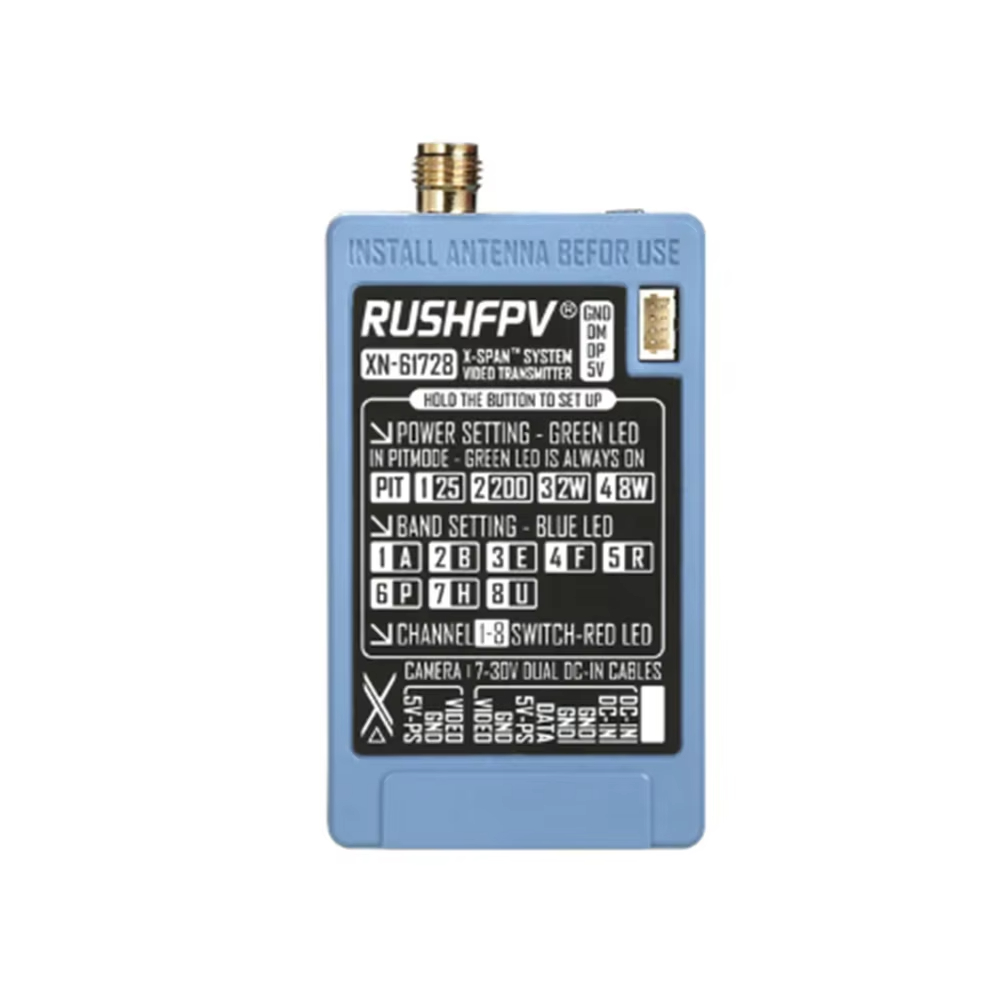 RUSHFPV 6.1‑7.2G 8W X61728 VTX - Fpv Antenna Receiver 리뷰 및 가격