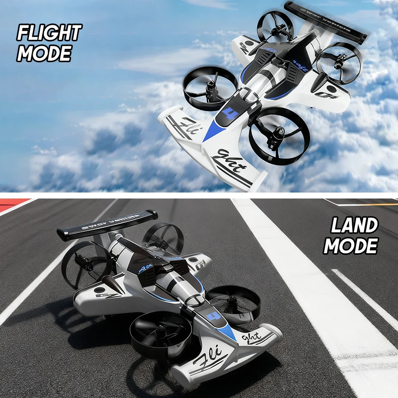 2 IN 1 리모컨 쿼드콥터 RC 드론 스턴트 드리프트 - Rc Drone And Flying Car 리뷰 및 가격