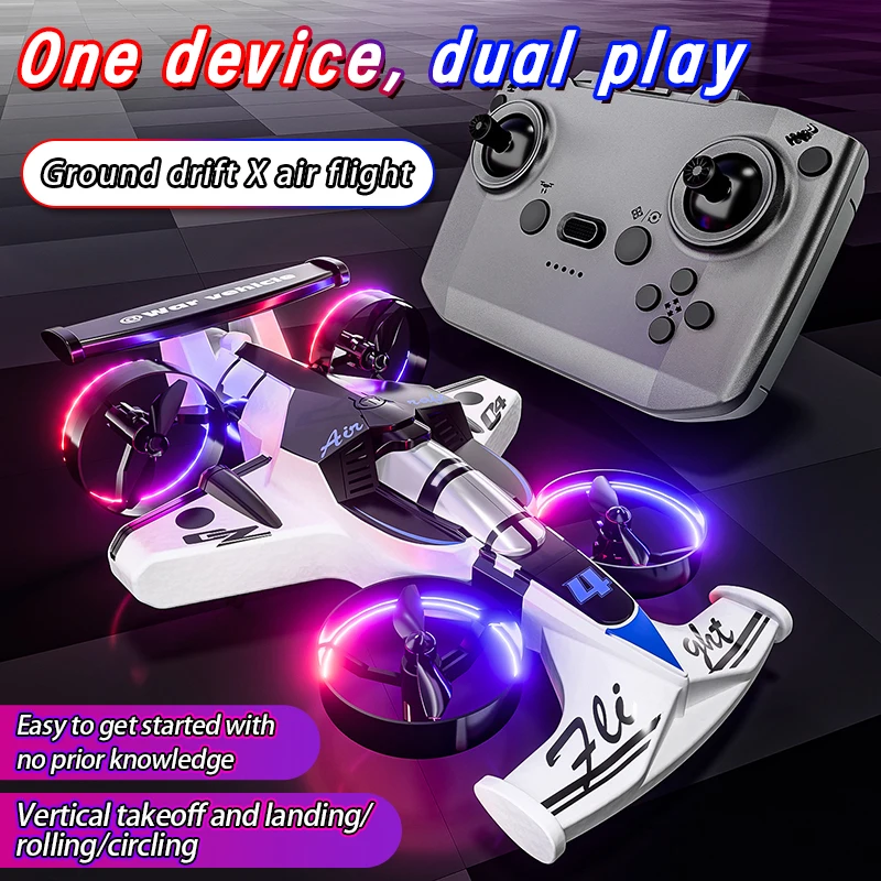 2 IN 1 리모컨 쿼드콥터 RC 드론 스턴트 드리프트 - Rc Drone And Flying Car 리뷰 및 가격