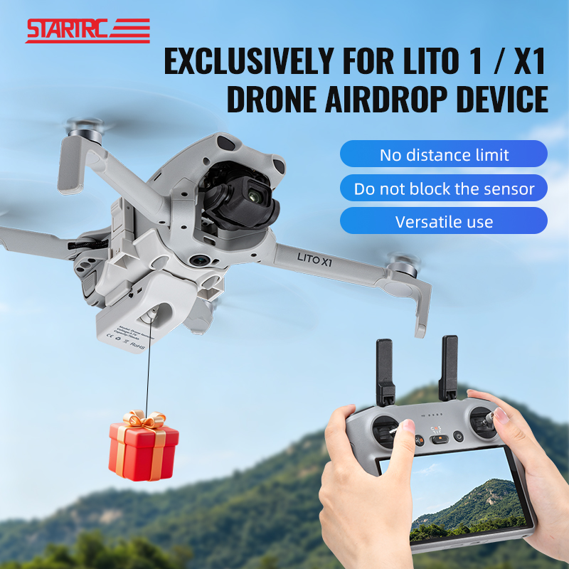 DJI Lito 1/X1 드론용 12KM 에어드롭 시스 - Drone Dji Rc N1 리뷰 및 가격