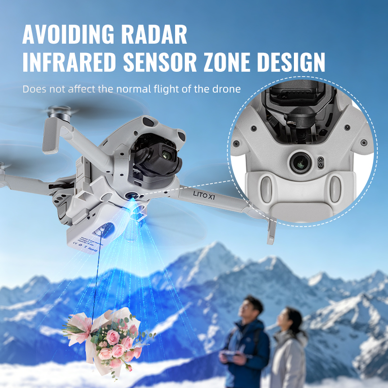 DJI Lito 1/X1 드론용 12KM 에어드롭 시스 - Drone Dji Rc N1 리뷰 및 가격