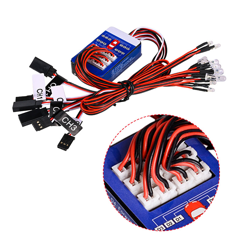 1/10 스케일 RC카 LED 조명 시스템 키트 12개 - Drone Lidi Rc 리뷰 및 가격