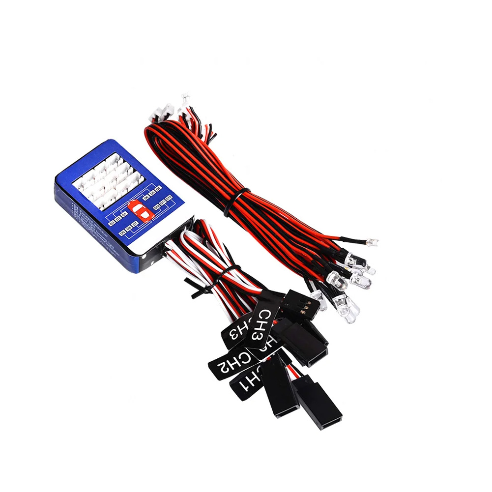 1/10 스케일 RC카 LED 조명 시스템 키트 12개 - Drone Lidi Rc 리뷰 및 가격