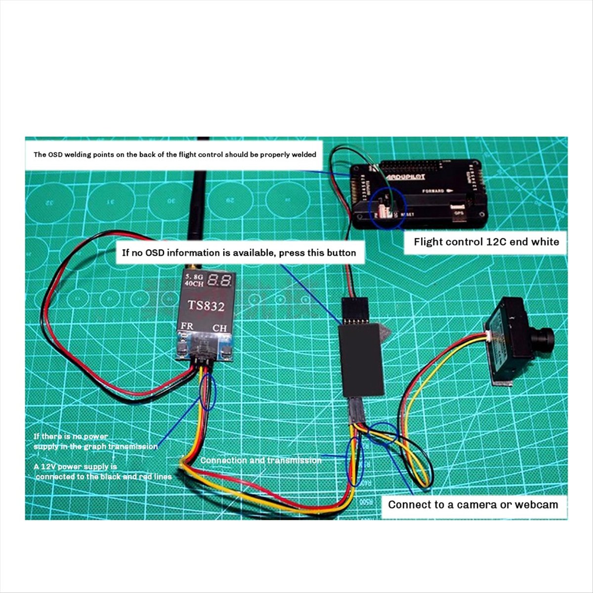 비행 제어 OSD 모듈용 비행 제어 모듈 미니 OSD  - Flight Controller 리뷰 및 가격
