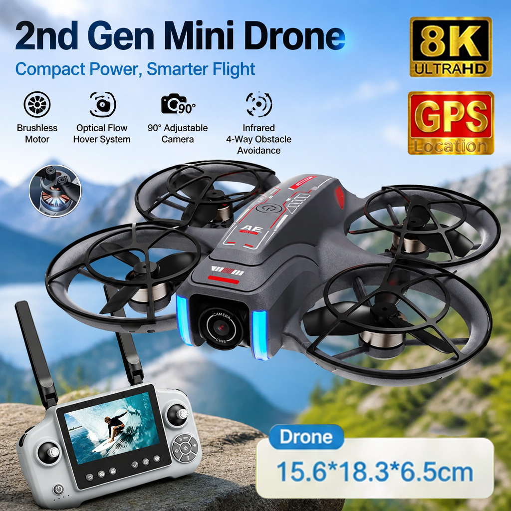 AE21 미니 드론 장난감 8K HD 듀얼 카메라 Wi - Drone Rc Ufo 리뷰 및 가격