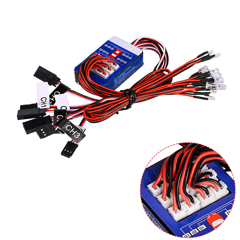 RC 12 LED 조명 시스템 키트 스마트 시뮬레이션  - Drone Lidi Rc 리뷰 및 가격