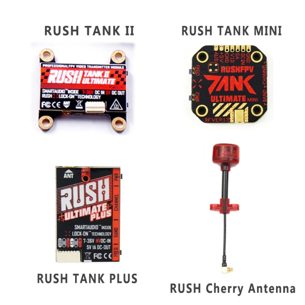 RUSH TANK Ultimate II/Mini/PLU - Fpv Antenna Receiver 리뷰 및 가격