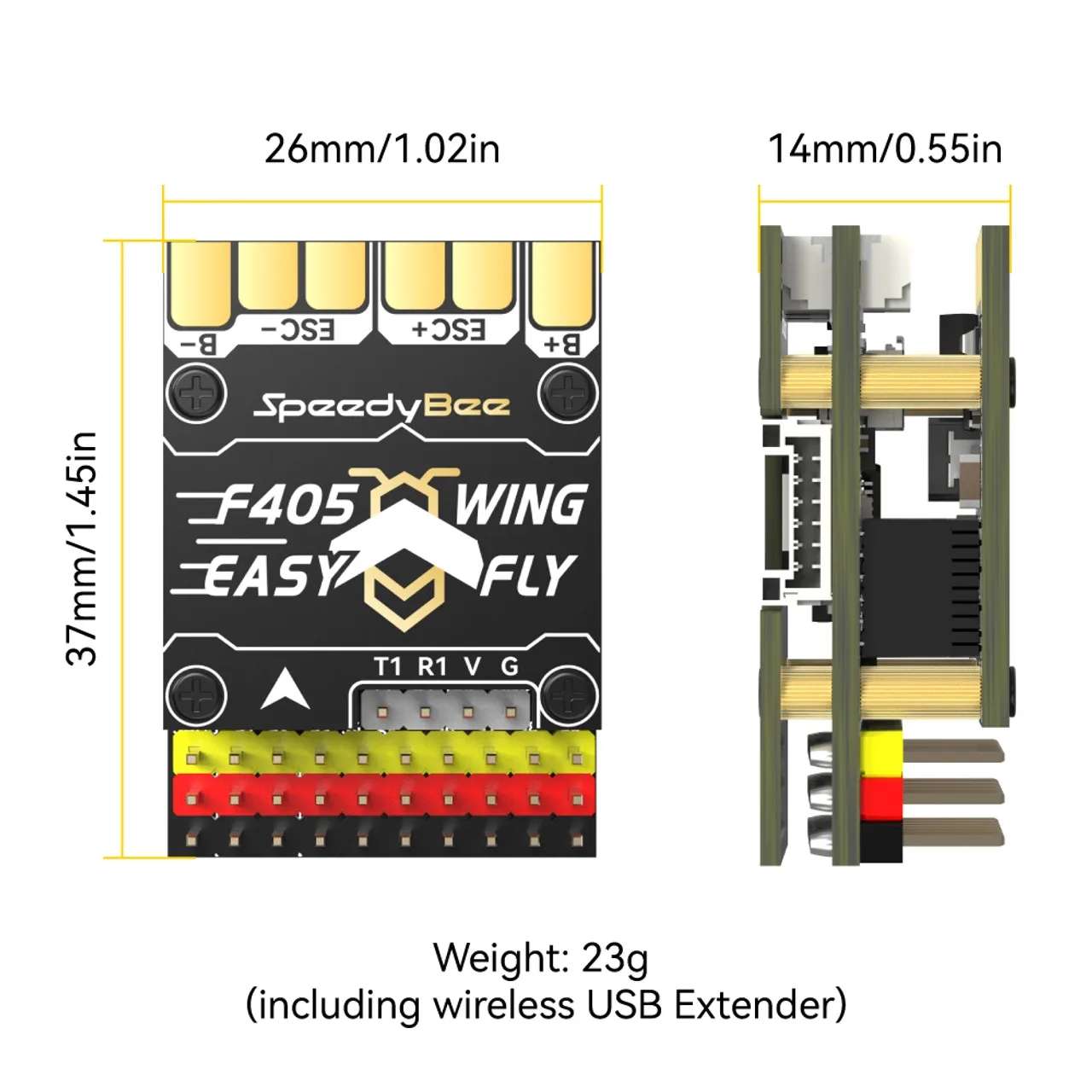 SpeedyBee F405 WING MINI 고정익 비 - Flight Controller 리뷰 및 가격